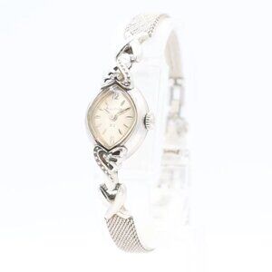 Vintage 14.5mm Bulova V15844 La Petite 23 JewelMen's Wristwatch 5AD 10k RGP